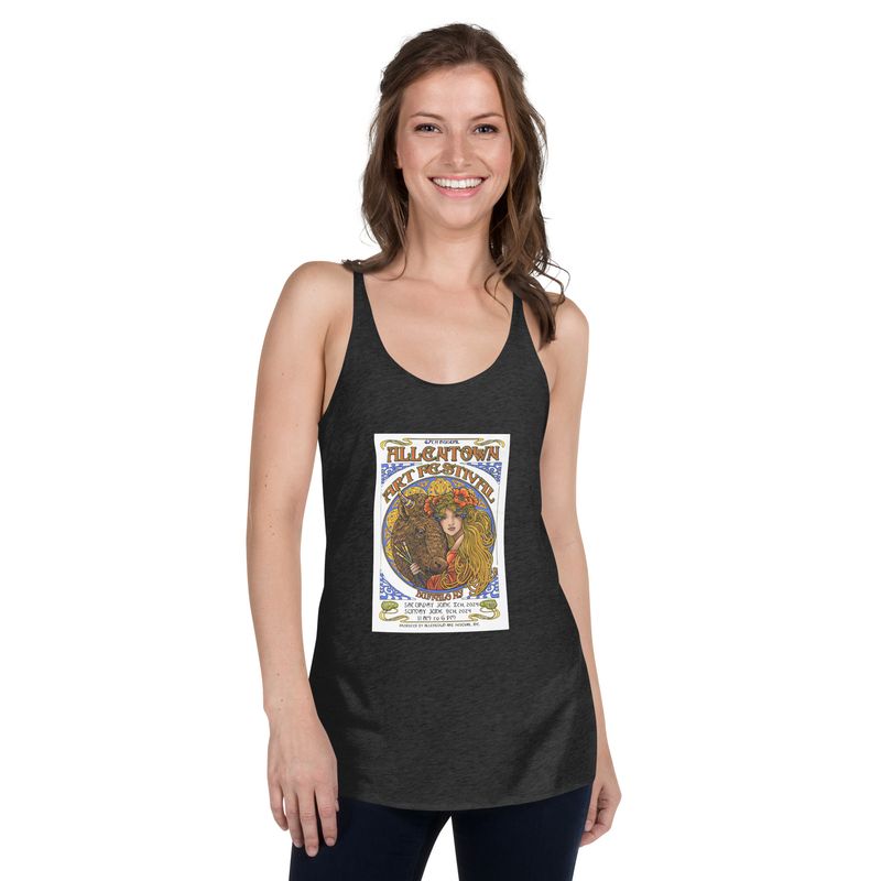 67th Allentown art Festival Women&#39;s Racerback Tank