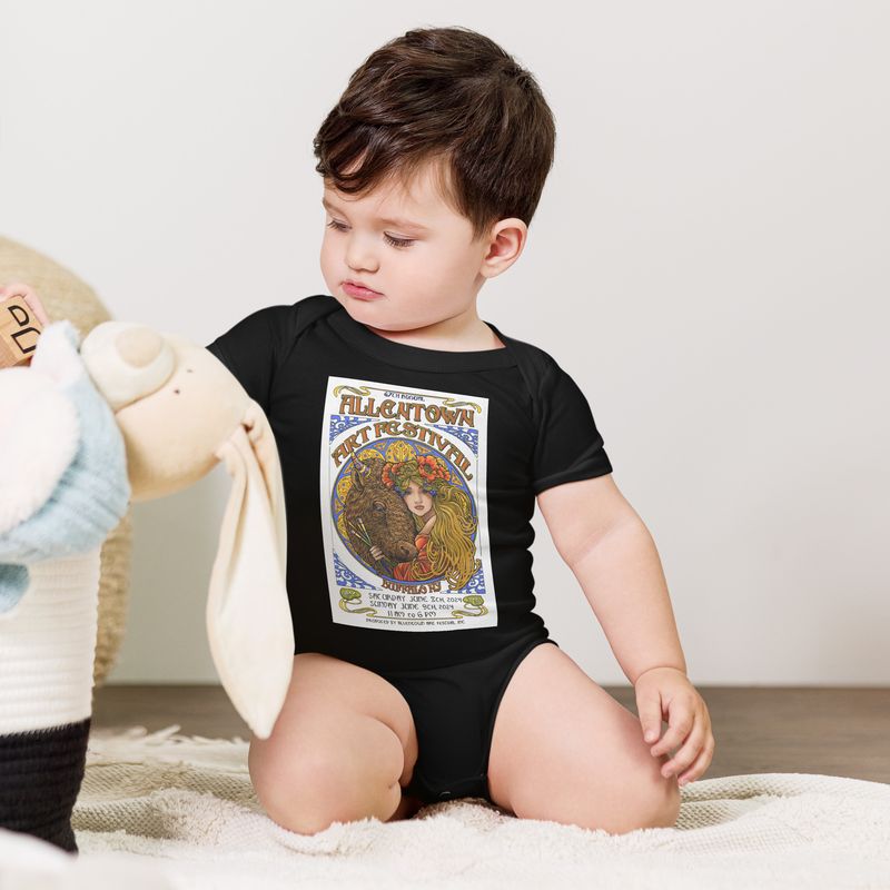 Allentown Art Festival Baby short sleeve one piece