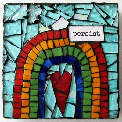 glass mosaic - persist