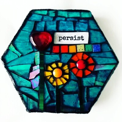 glass mosaic - persist