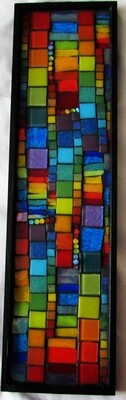 glass mosaic - rainbow