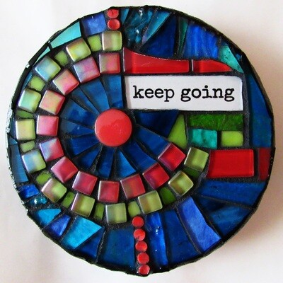 glass mosaics-keep going