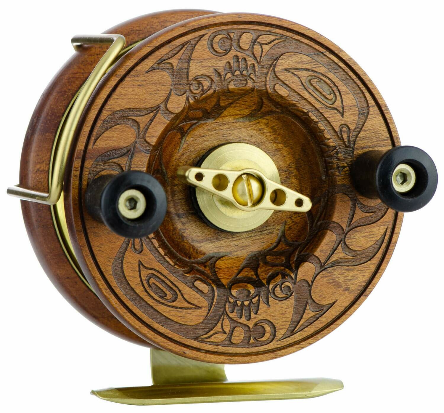 4-Inch 'Sisitul' Fishing Reel - PEETZ Artist Series 4-Inch 'Sisitul' Fishing Reel - PEETZ Artist Series