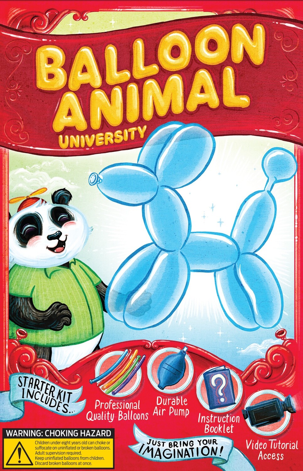 Learn @ Balloon Animal University the best complete kit Learn @ Balloon Animal University the best complete kit