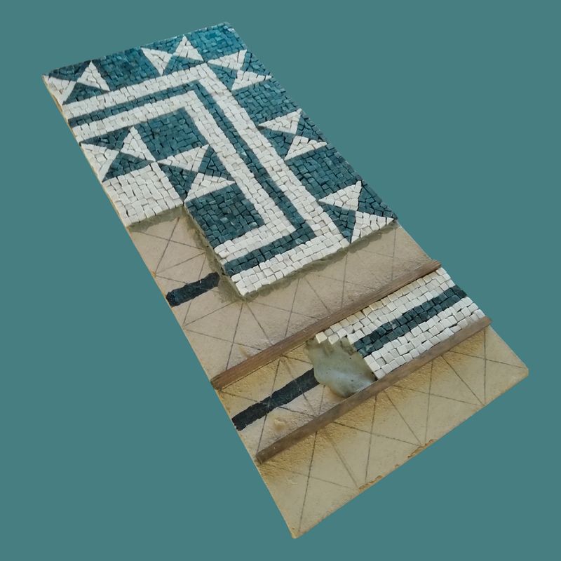 Roman Mosaic Technique - Display Board