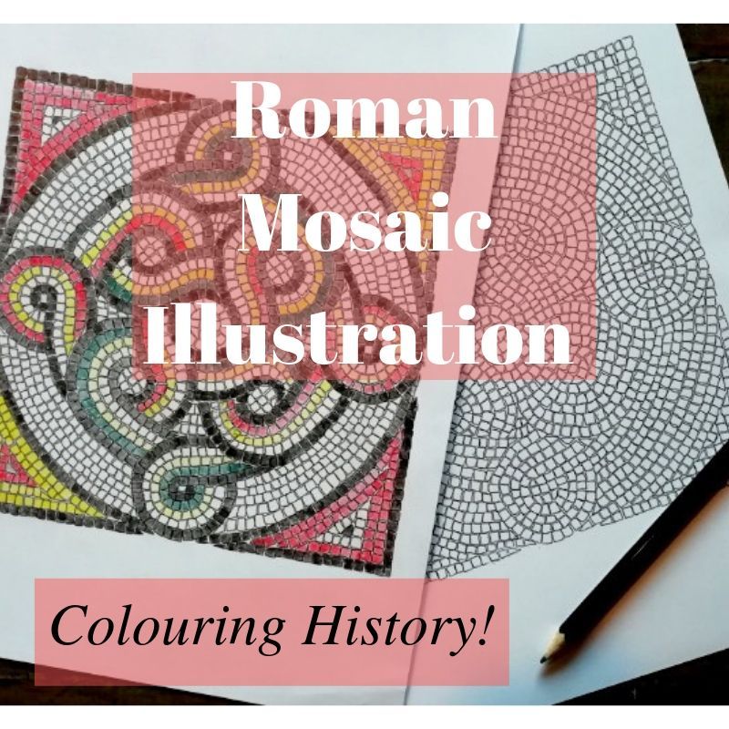 Roman Mosaic Illustration Pack