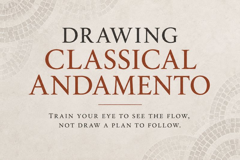 Drawing Classical Andamento — Live Workshop