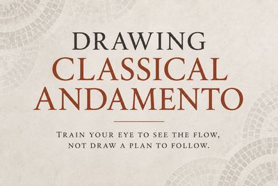 Drawing Classical Andamento — Live Workshop