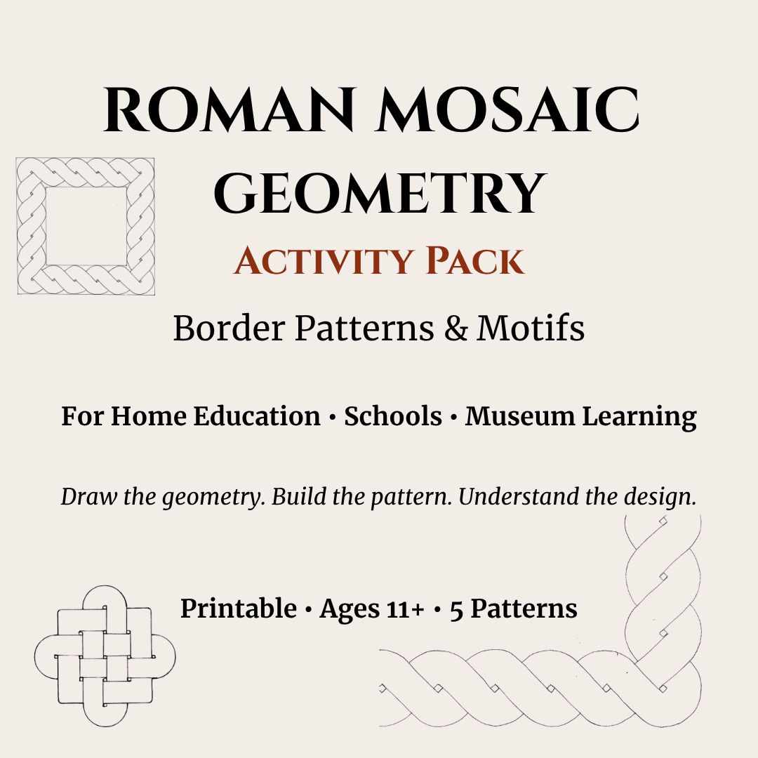 Roman Mosaic Geometry Activity Pack