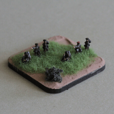 B97 British infantry command strip