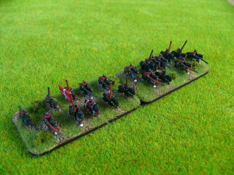 MWR02 Mounted Men at Arms Armet Helmets – Armoured Horse approx 21 figures
