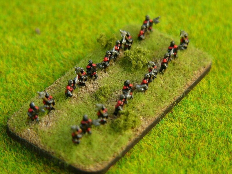MWR03 Dismounted Men at Arms – Armet Helmets approx 50 figures