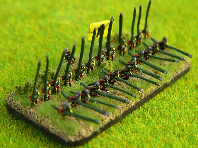 MWR09 Flemish Mercenary Pikemen approx 50 figures