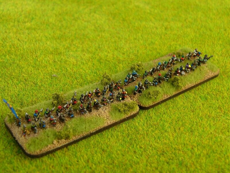 MWR05 Men at Arms Dismounted – Sallet Helmets approx 50 figures