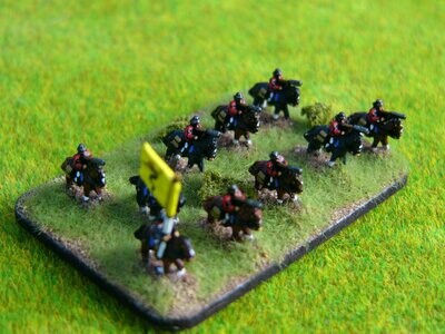 MWR16 Mounted Hand Gunners approx 21 figures