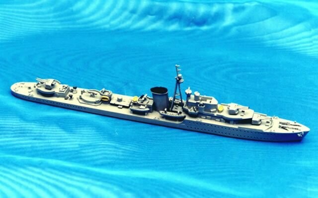 CF44 HMS JAVELIN Representative of the J, K & N Class 1700 ton destroyers which saw extensive service inc