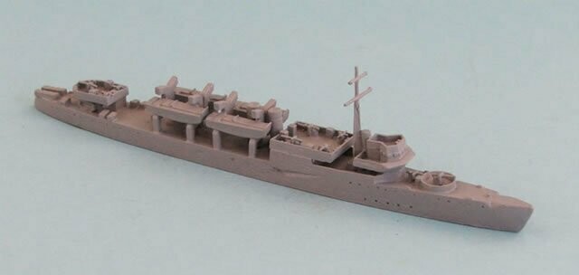 CF663 A.P.D. High speed transport converted "flush" deck destroyer.