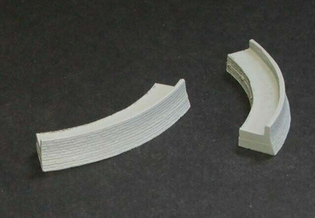 MHS8 Medium curve x 2
