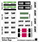 SQA067 Afghanistan 1, Taliban flags
