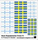 SQA036 Scandanavian Cross 1, Finland & Sweden