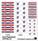 SQA054 Yugoslavian Civil War 2, Croatia & Bosnia