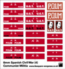SQA020 Spanish Civil War 4, Communist Militia