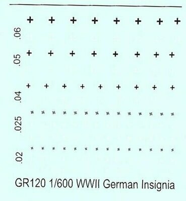 TDC27 1/600 WW11 German Insignia