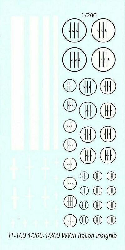 TDC29 WWII Italian (Fascist) Insignia for 1/285-1/300 aircraft.