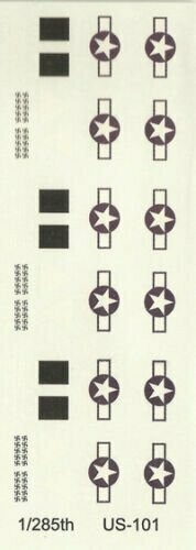 TDC81 US WWII Star and Bar Insignia for bombers