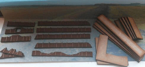 MDF001 6mm Entrenchments - Mixed