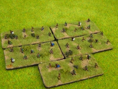 MCR11 Welsh Infantry, Spears & Javelins approx 50 figures
