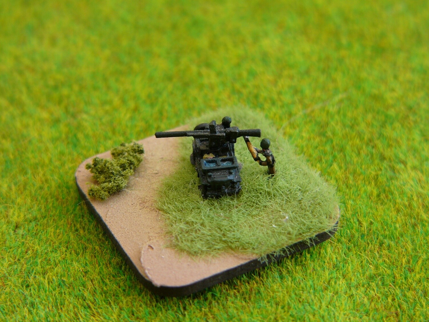 BM65 Austin Champ with 106 mm Battalion anti-tank rifle