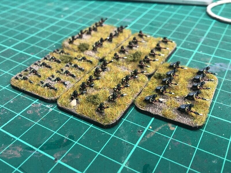 SR09 Russian infantry with approx. 50 figures