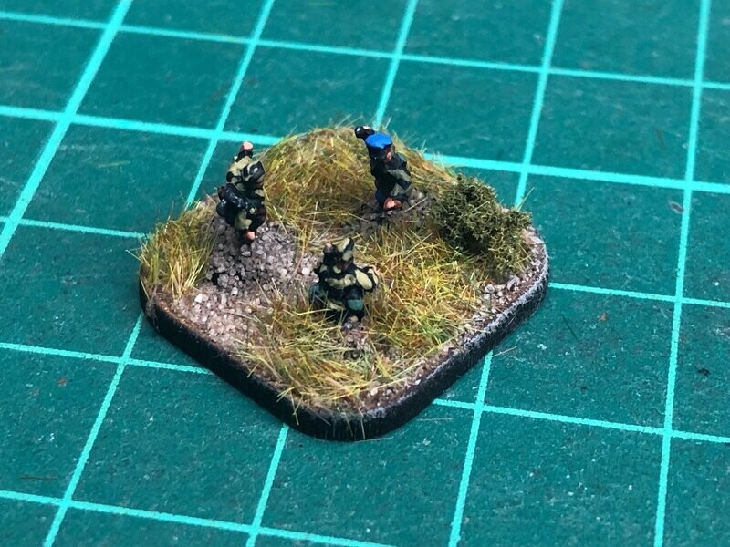 S322 Summer Russian command strip (1 x RTO & 2 x different Officers)