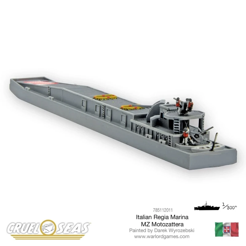 CS06 Cruel Seas: Italian MZ Motozattera