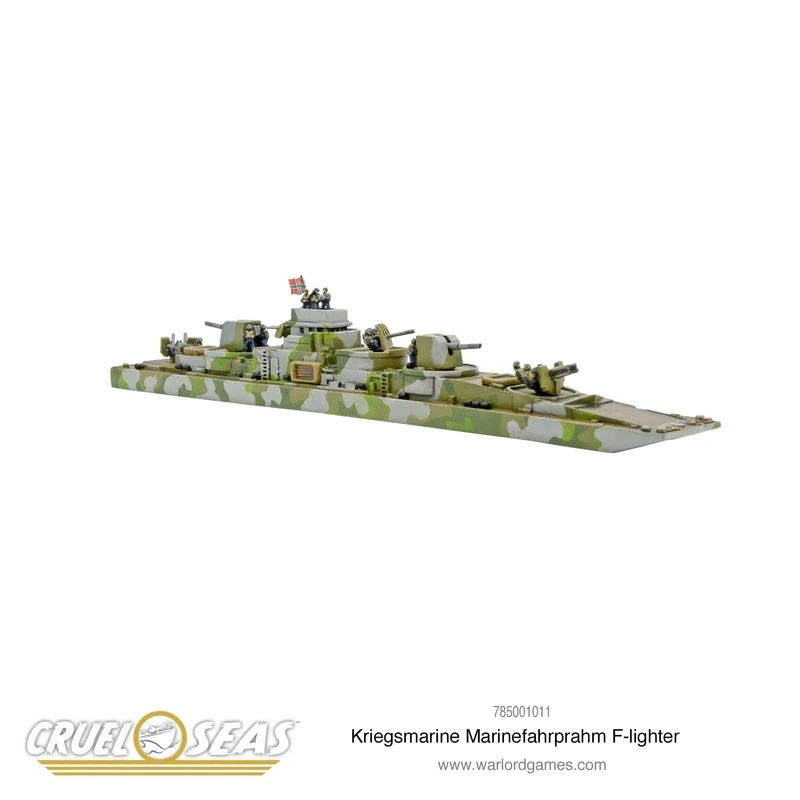 CS08 - Cruel Seas : Kriegsmarine Marinefährprahm F-lighter