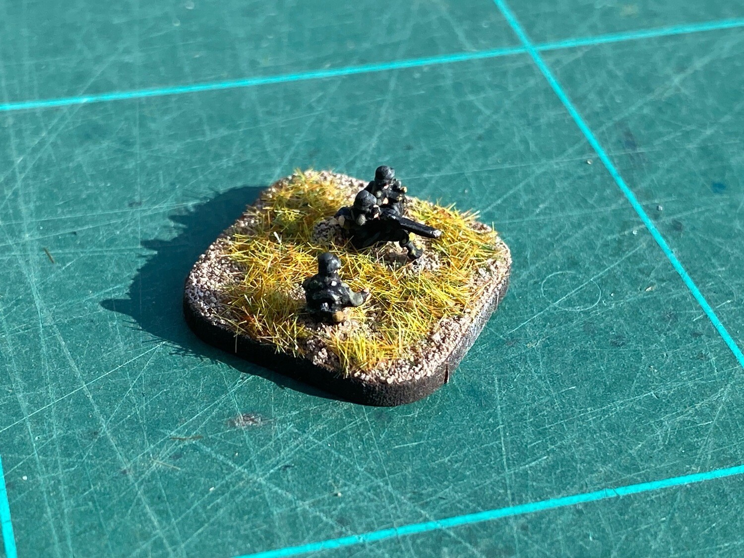 G394	German WW2 Early-Mid Infantry  MG.34  with 3 man team (1 x MG & 3 crew)