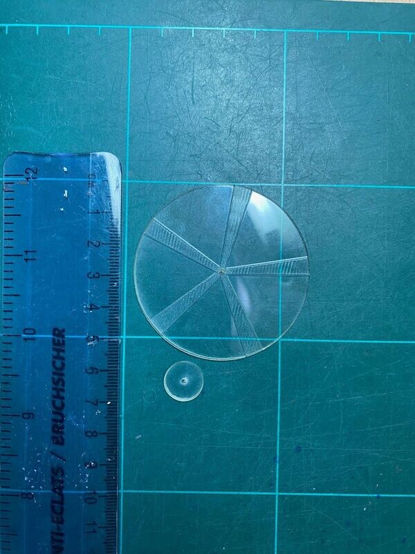 Mil Mi-24  Hind D  Plastic rotor set (main & tail rotor)