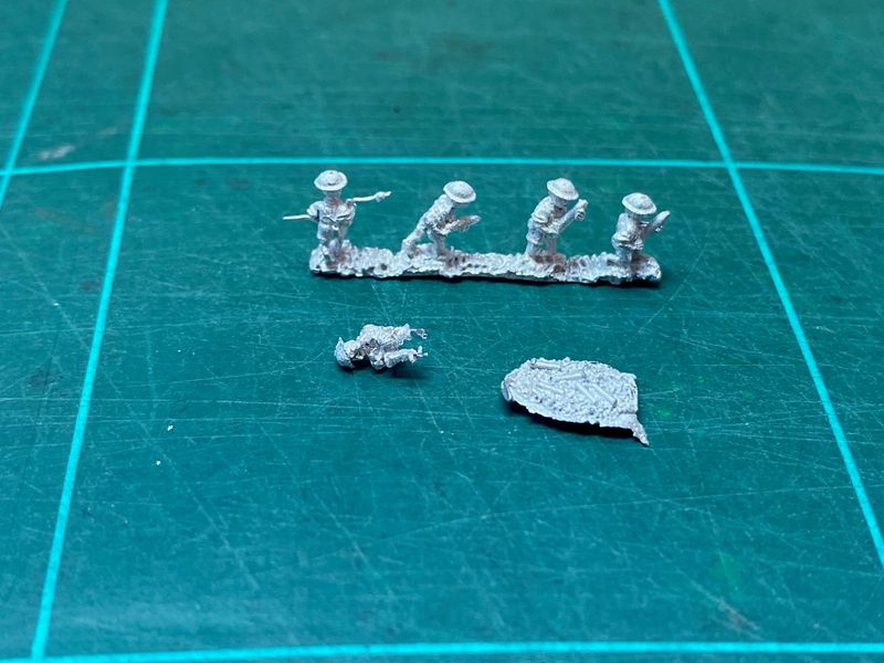 AD BS 3H 8th Army 25pdr / heavier guns crews
