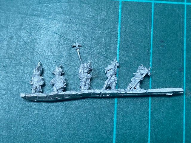 AD FE 10B Line infantry Command in greatcoat