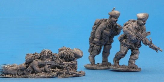 BLS 01A  British Air Landing Infantry Bren gun teams