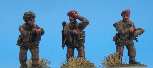 BLS 03 British Air Landing Infantry Officer, NCO and radio operator