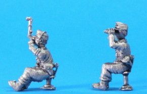 GV 02 Gun layers for sdkfz 233 denim Panzer jacke (4 figures)
