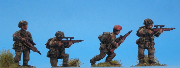 BPS 05 British Paratrooper Snipers  (4 figures)