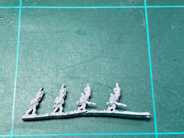 AD FNG 19C Guard artillery crew marching