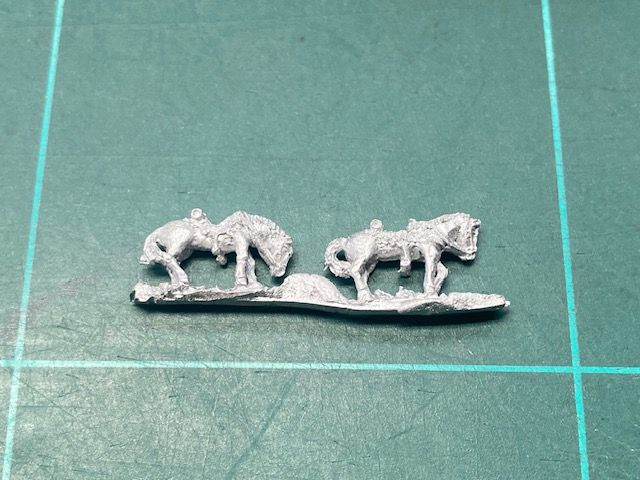 AD FN 15A Standing horses for Horse artillery, artillery crew