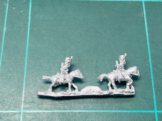 AD FN 17B Horse artillery mounted crew in dolman