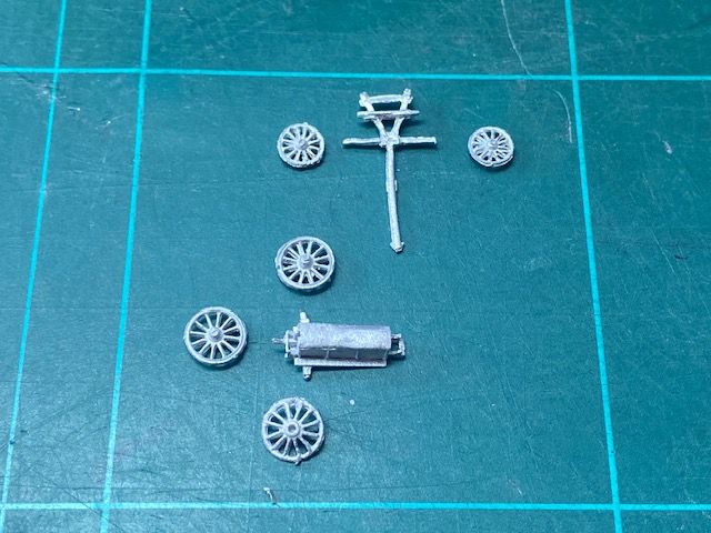 AD  FNE 10 Cassion, Horse artillery type