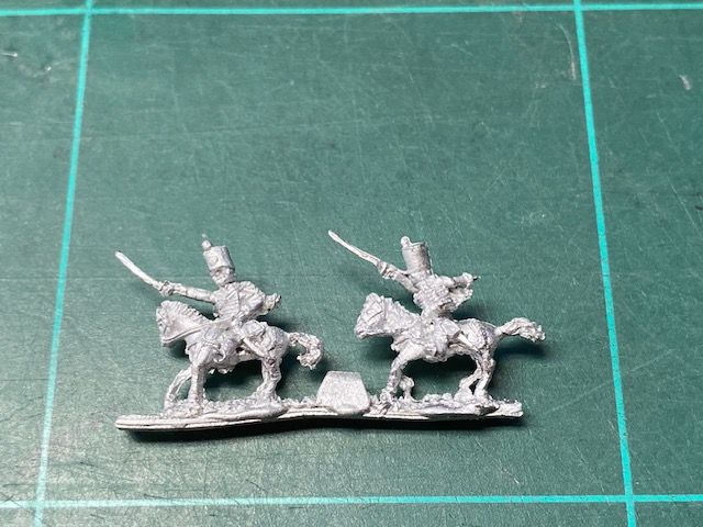 AD FNC 09C Hussar Officers in 1812 shako