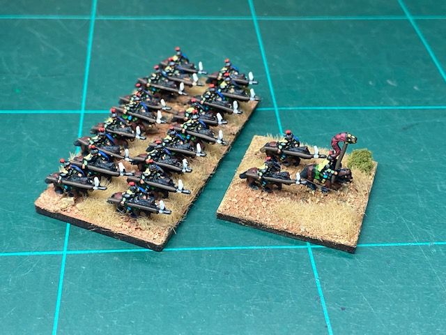 MAB04 Light Cavalry approx 21 figures